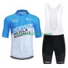 Decathlon Ag2R Fahrradbekleidung Radtrikot Kurzarm + Trägershorts 2024